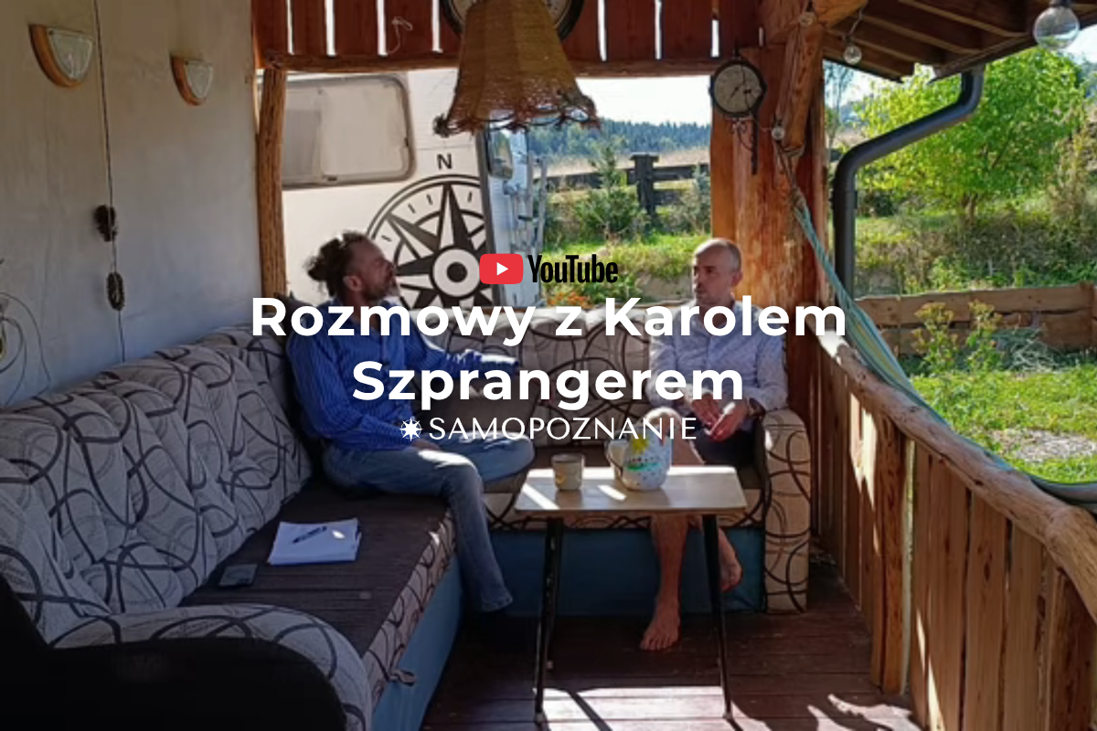 Szczepan Zmarzliński w rozmowie na kanale Perspektywa Karol o samopoznaniu