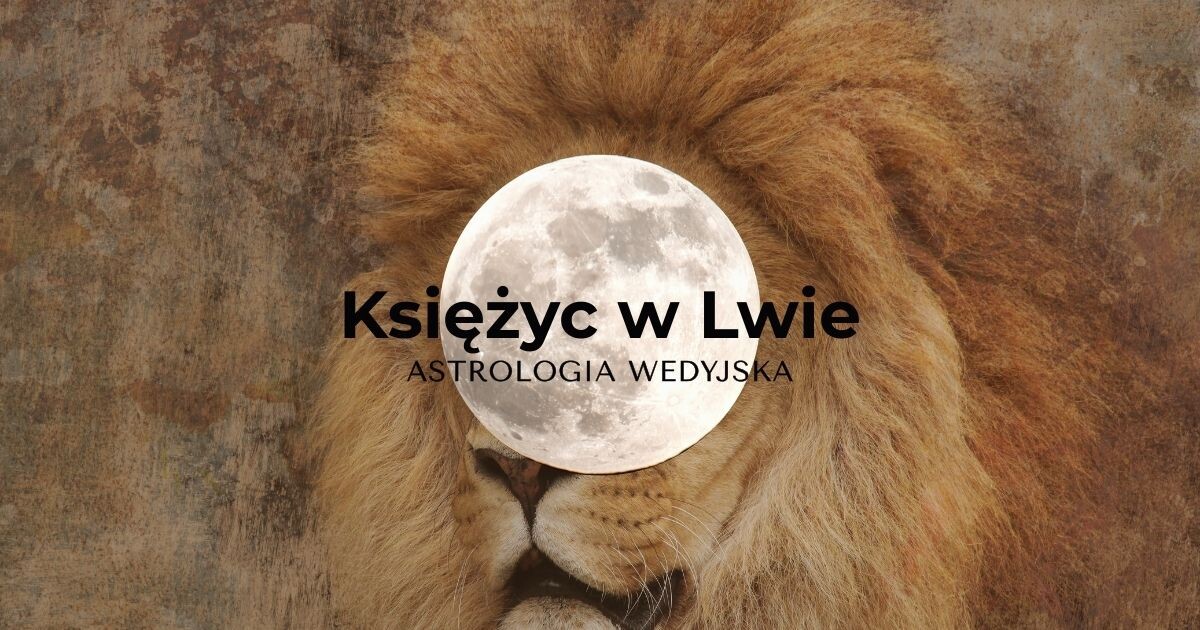 Księżyc w Lwie - znak zodiaku