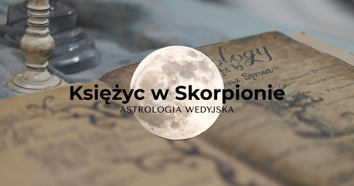 Księżyc w Skorpionie, znaku zodiaku